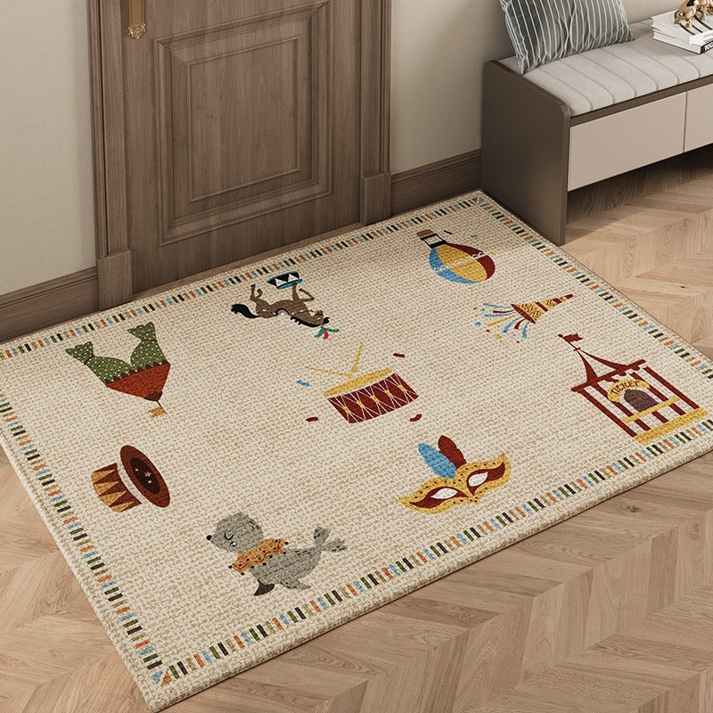Astronaut-Themed Decorative Area Rug Kalsten