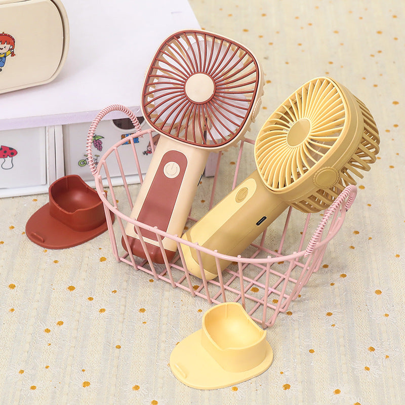 Ladies Portable Hand Fan with Flexible Holder Kalsten