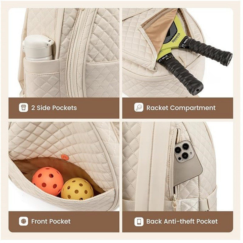 Quilted Tennis Racket Backpack Kalsten 1789074113