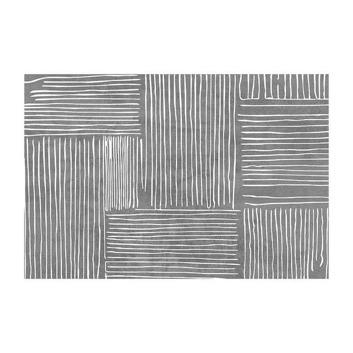 Contemporary Geometric Bath Rug Kalsten