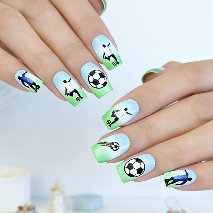 Creative Football Nail Art Kalsten