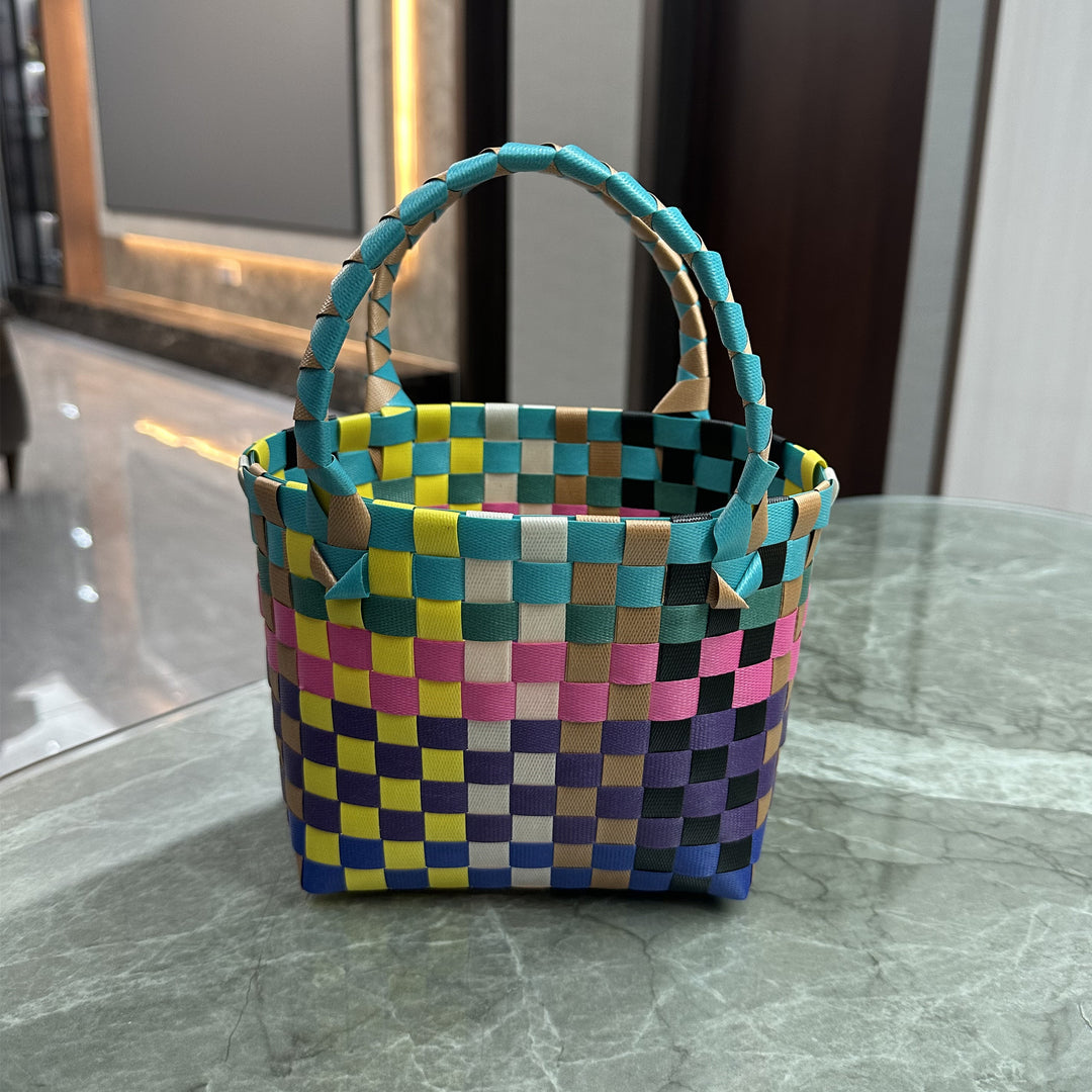 Handcrafted Leisure Basket Bag Kalsten