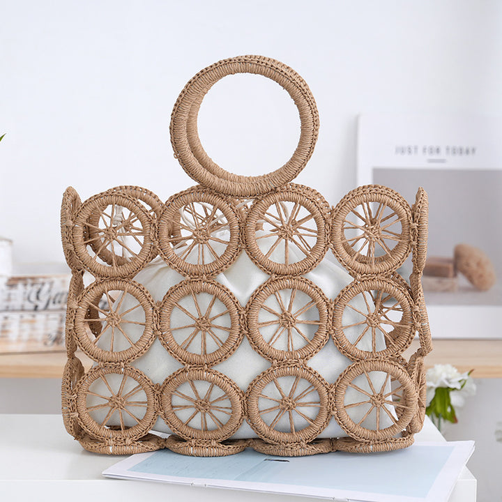 Handbag with elaborate circular details Kalsten