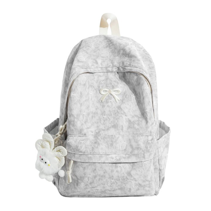 Whimsical Bow-Embellished Backpack Kalsten