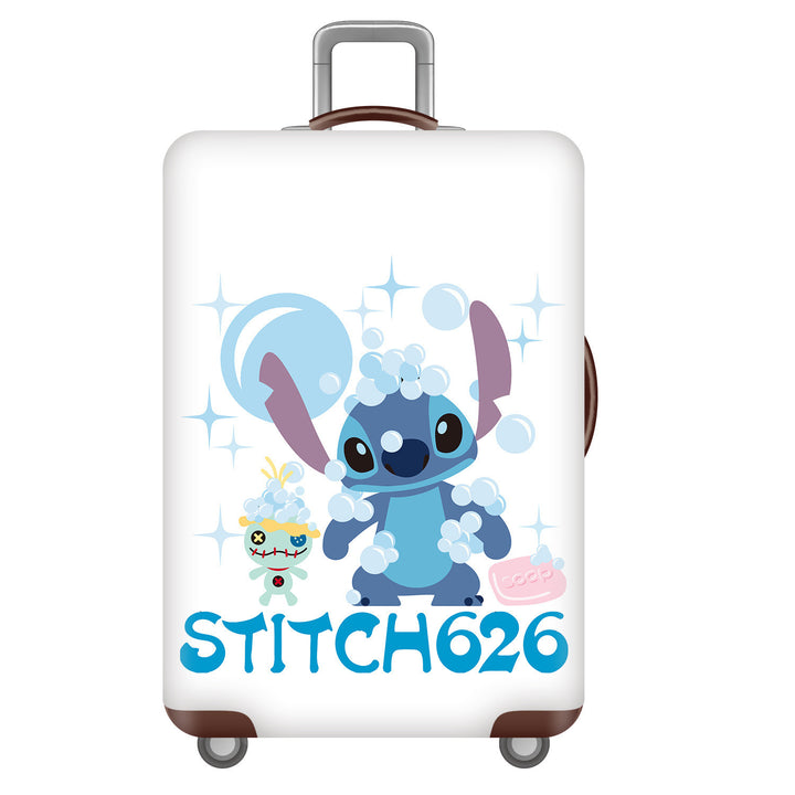 Unisex children's suitcase with reinforced hard shell, telescopic handle and Kuromi motif Kalsten