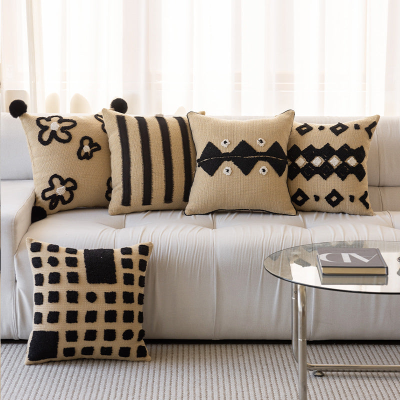 Textured Artisan Decorative Pillow
