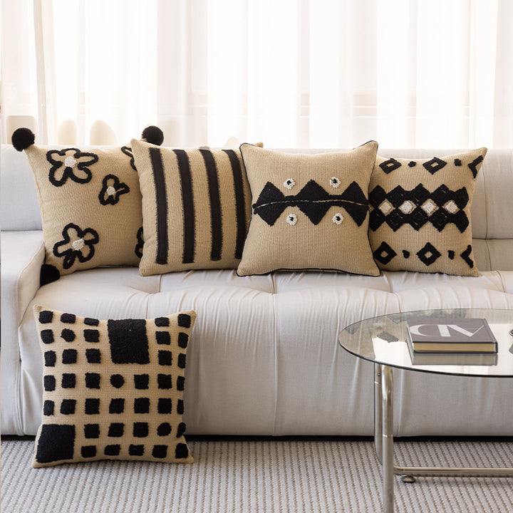 Textured Artisan Decorative Pillow