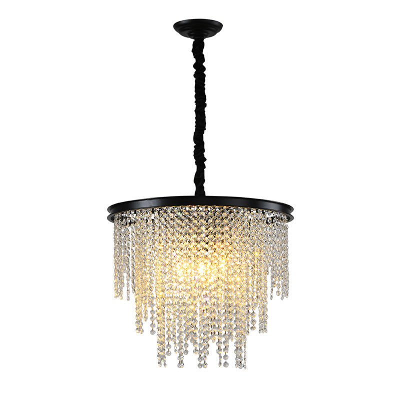Crystal Raindrop Pendant Chandelier