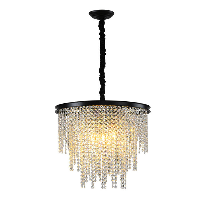 Crystal Raindrop Pendant Chandelier