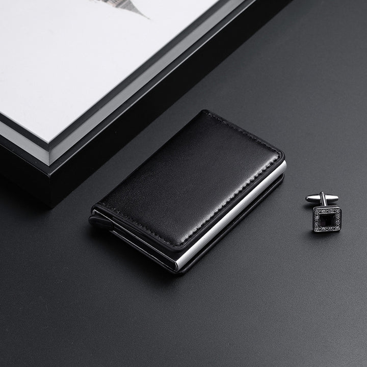 Premium Leather Business Card Holder Kalsten