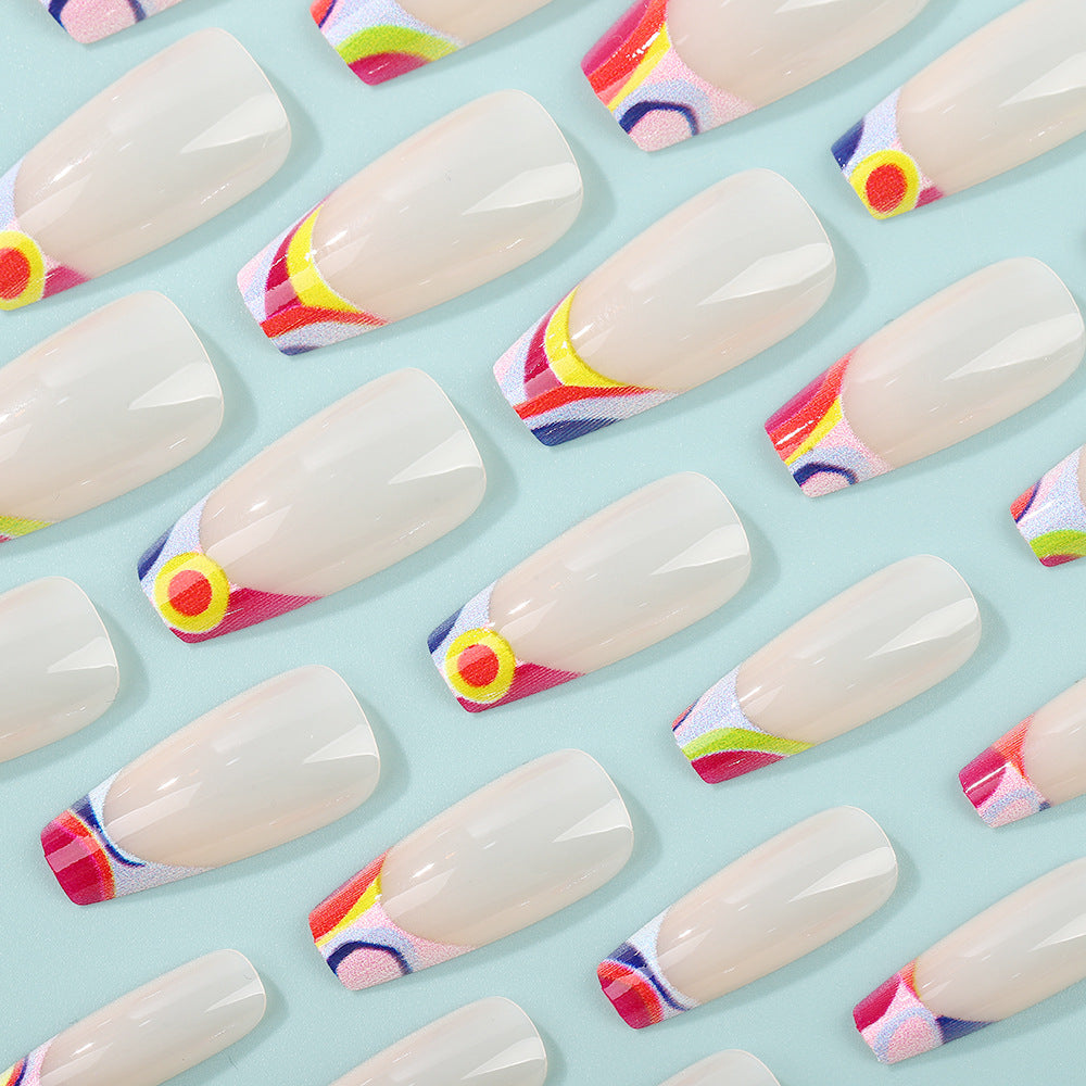 Creative and colorful nail art Kalsten