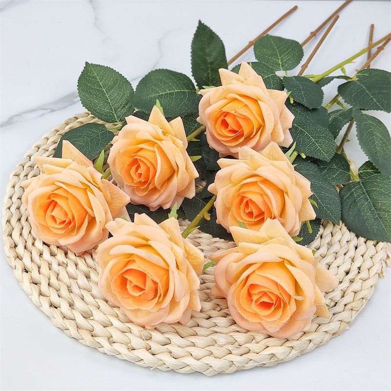 Artificial Floral Rose Stem Bouquet