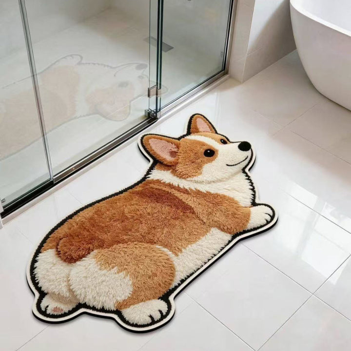 Cat Shaped  Bath Mat