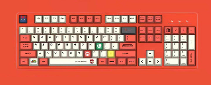 Ocean-Themed Mechanical Keyboard Kalsten
