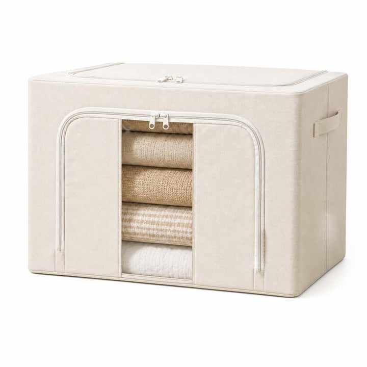 Multi-Functional Soft Fabric Storage Ottoman Kalsten