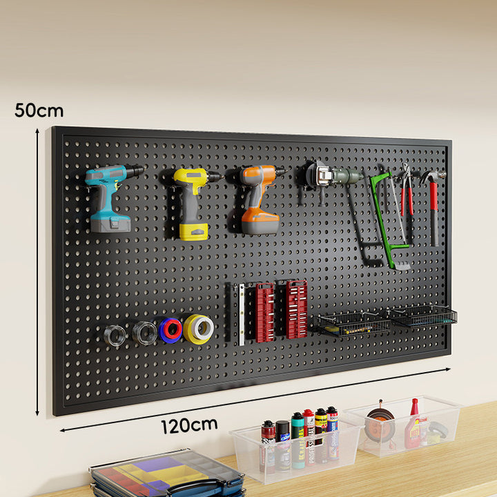 Pegboard Double-Prong Metal Hooks Compact Heavy-Duty Display Hangers