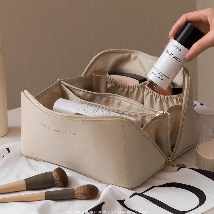 Cosmetic bag with multiple compartments and elegant design Kalsten