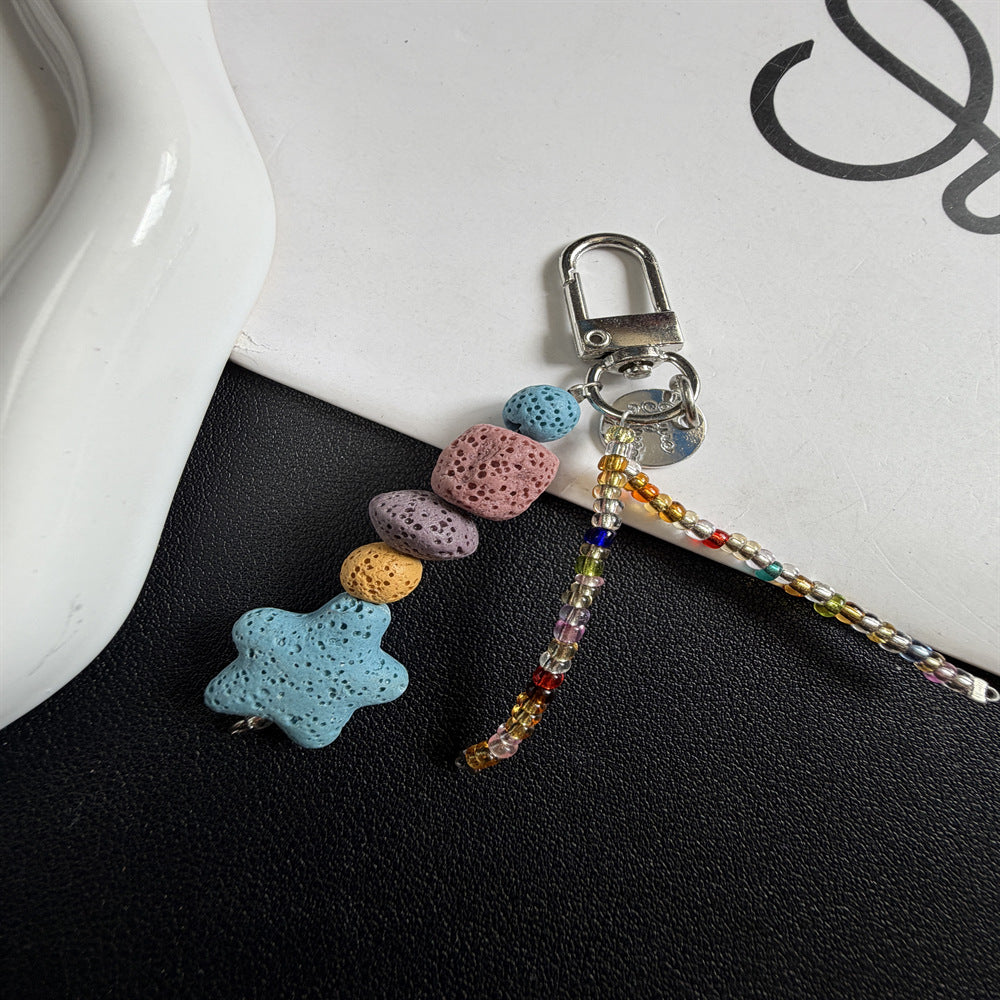 Decorative Beaded Charm Keychain Kalsten 1790135647