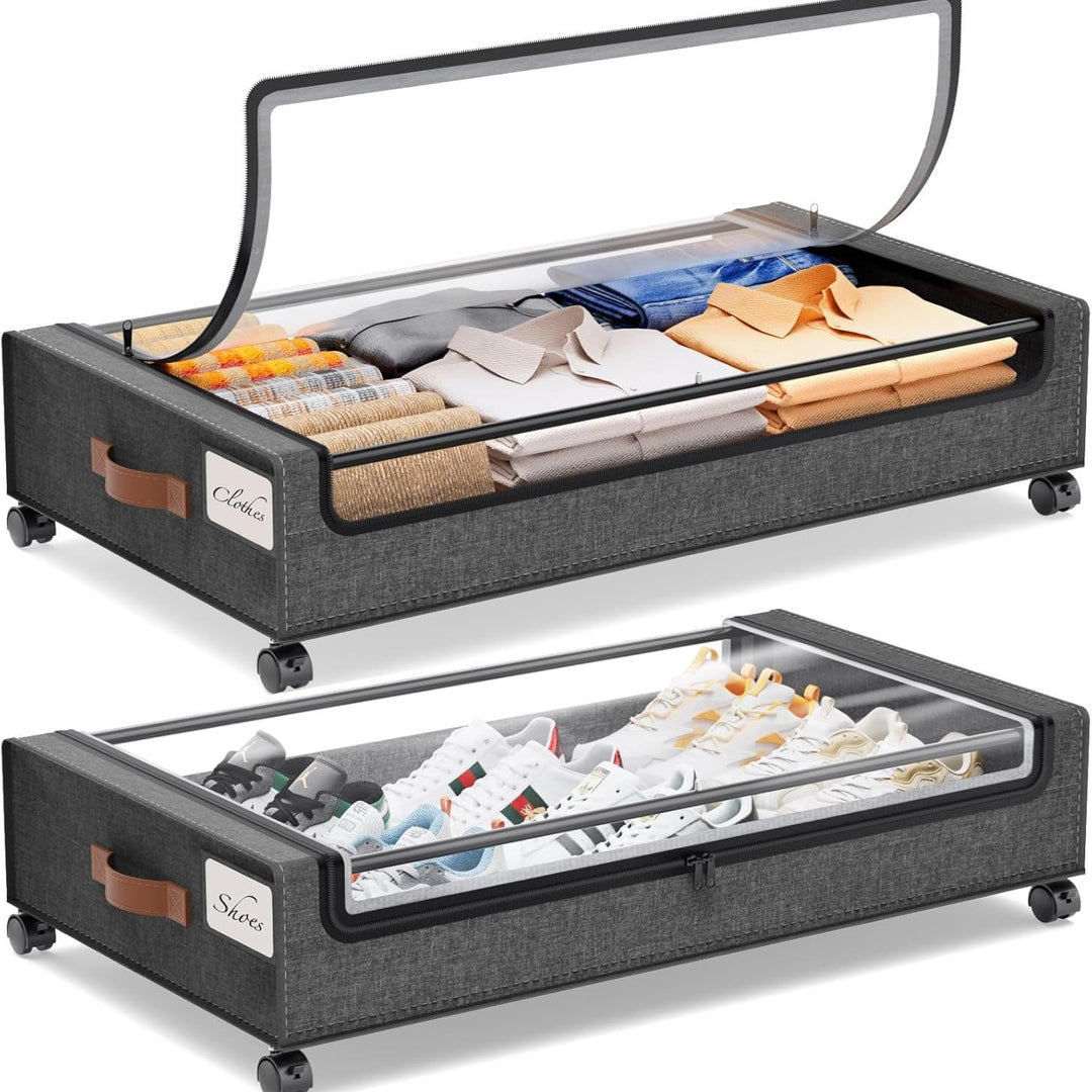 Multi-Functional Underbed Storage Container