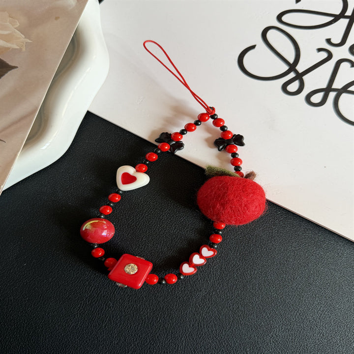 Playful Beaded Phone Charm Kalsten