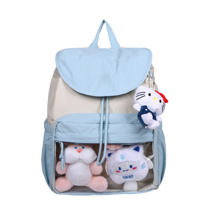 Cute Polka Dot Character Backpack