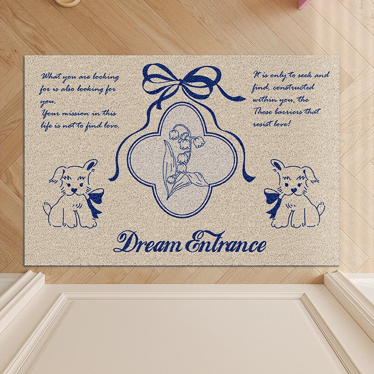 Whimsical Entrance Doormat Kalsten