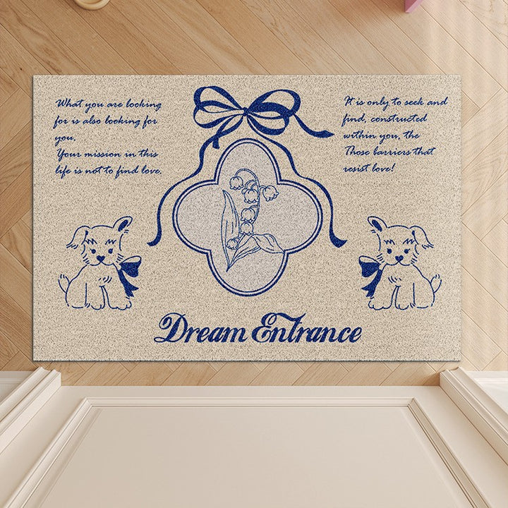Whimsical Entrance Doormat Kalsten