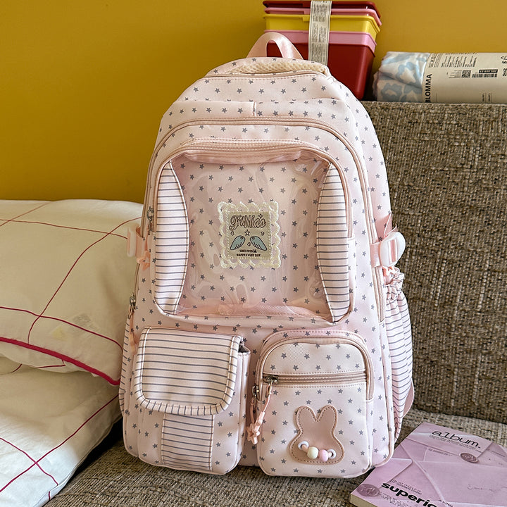 Playful Bunny Ear School Backpack Kalsten