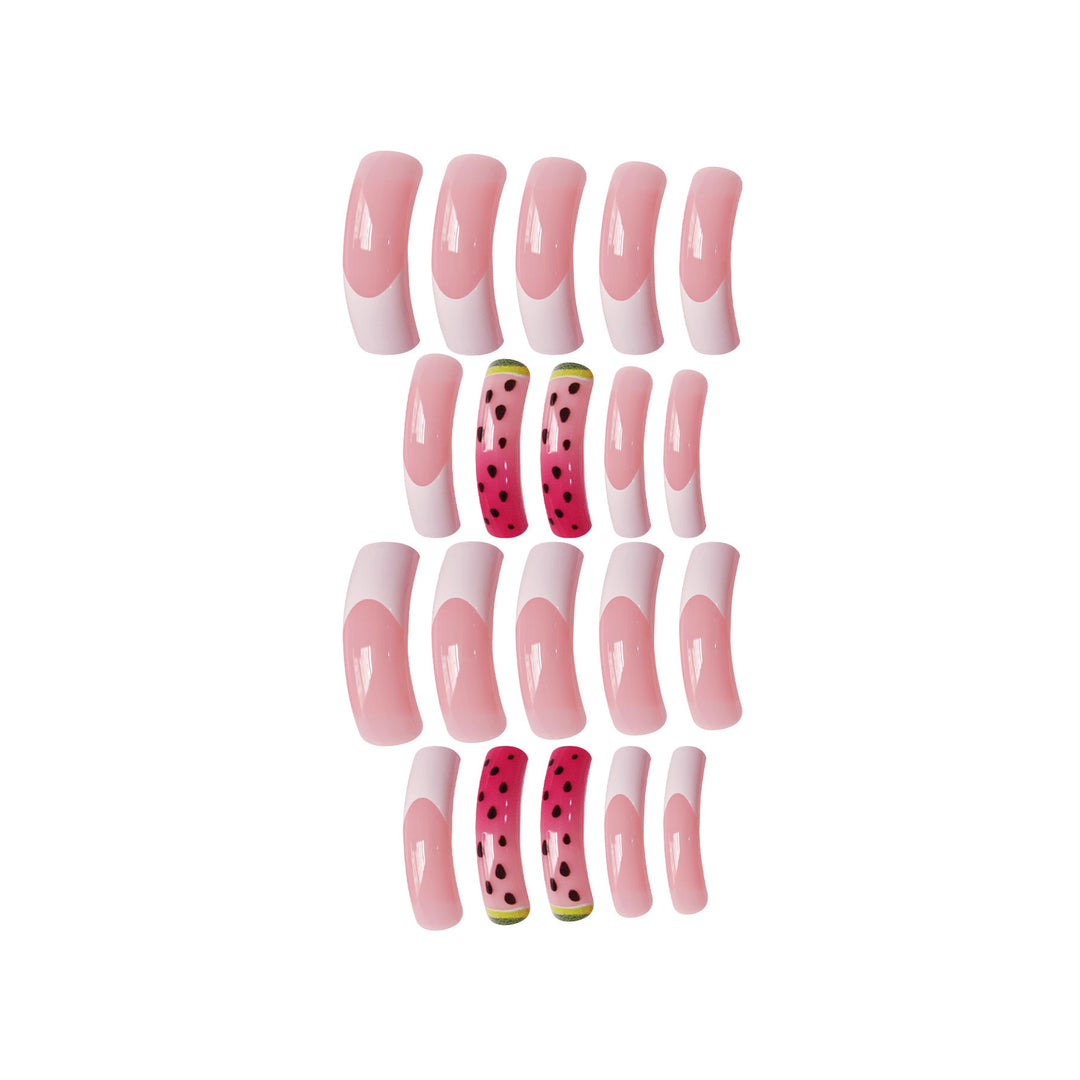 Glamorous 3D Long Stiletto Press-On Nails Kalsten