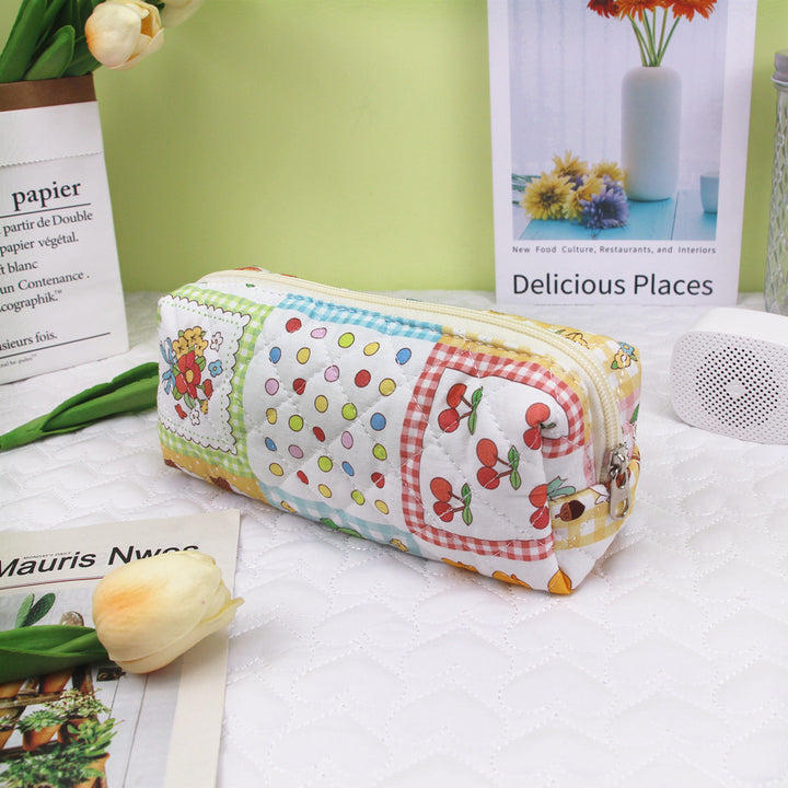 Quilted Zip Pencil Case Kalsten