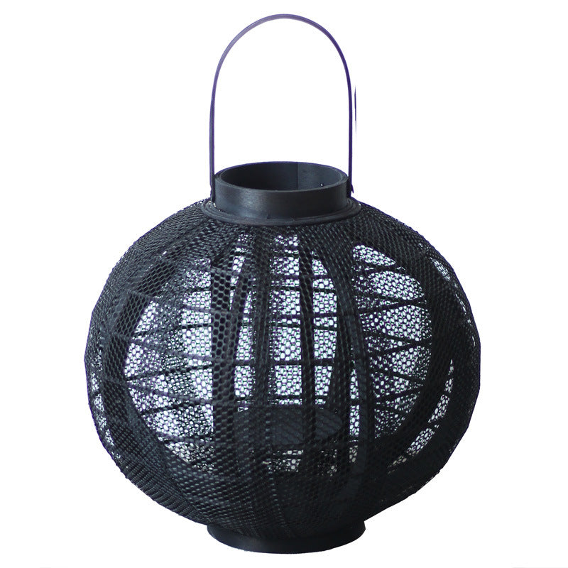 Decorative metal lantern with handle Kalsten