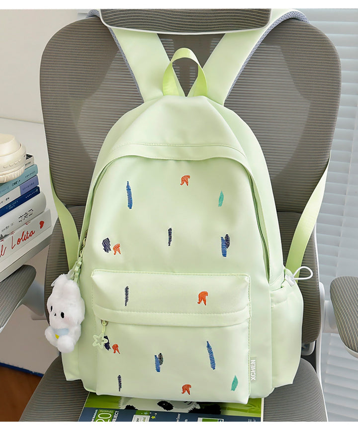 Embroidered Lightweight Backpack