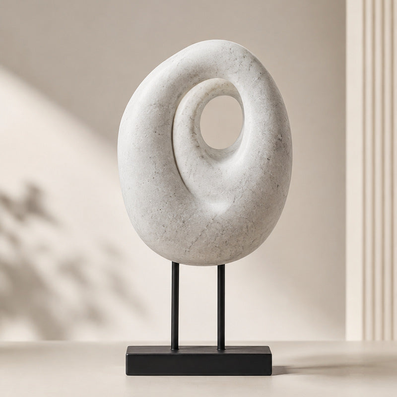 Abstract Marble Decorative Sculpture