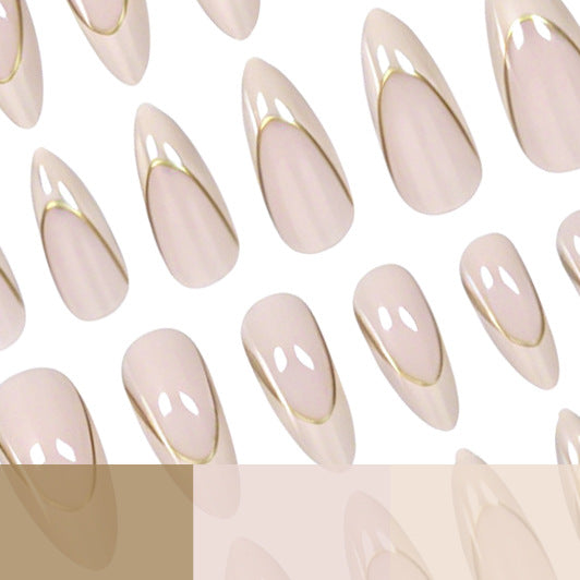 Elegant French Tip Nail Enhancements Kalsten 1789915352