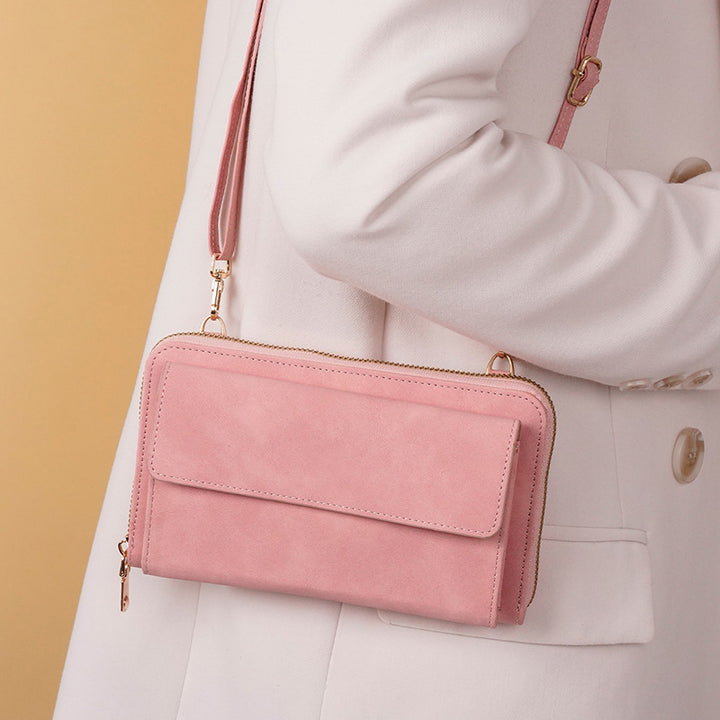 Handbag with multifunctional compartments and removable shoulder strap Kalsten