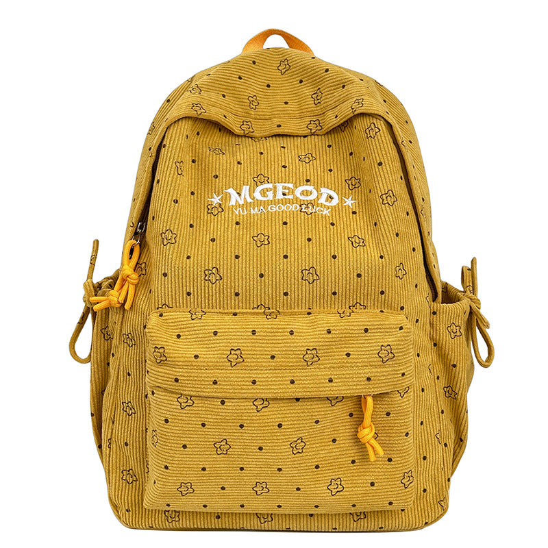 Stylish Floral Print Backpack