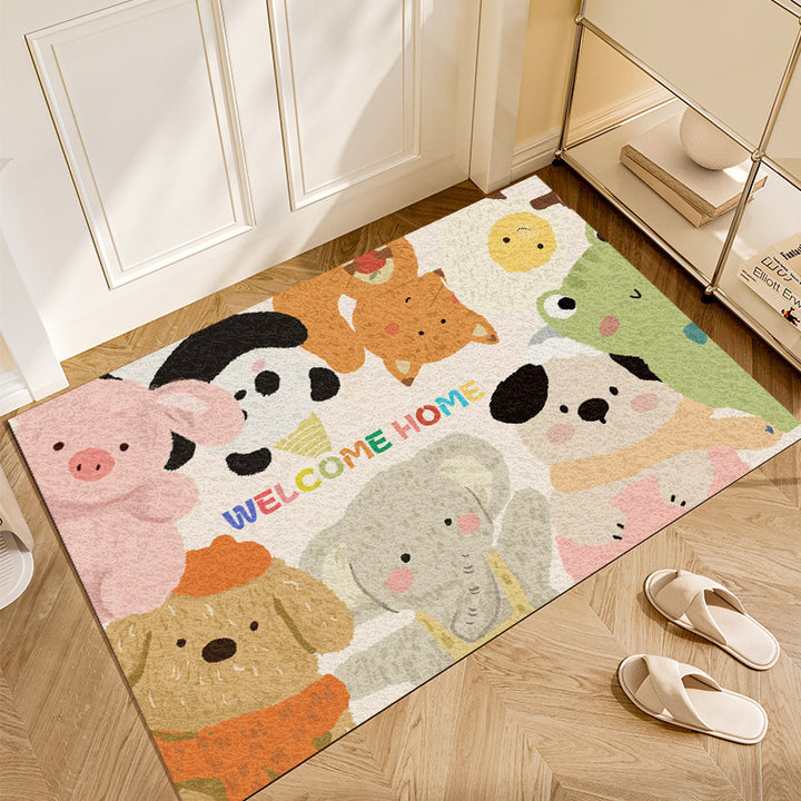 Animal-Themed Welcome Mat