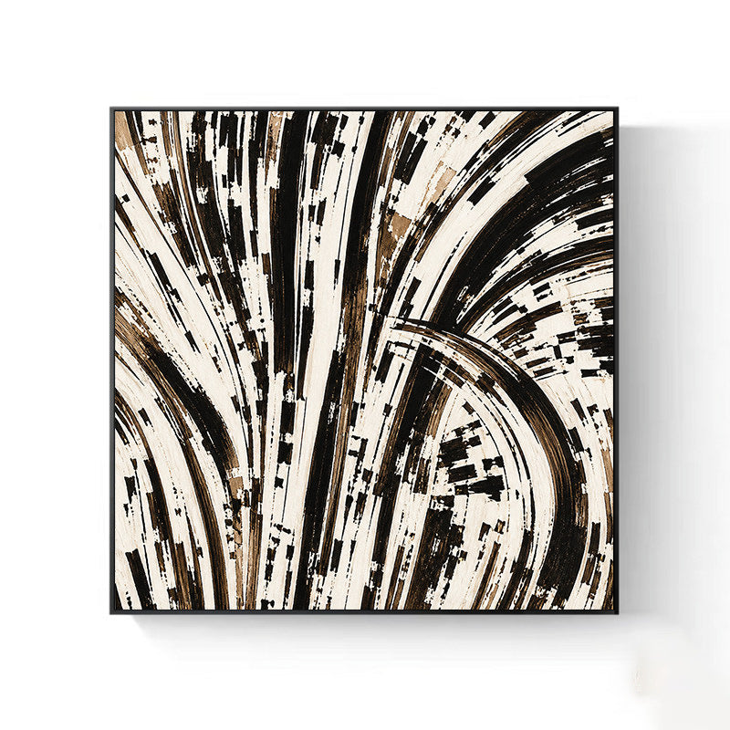 Abstract Brushstroke Canvas Wall Art