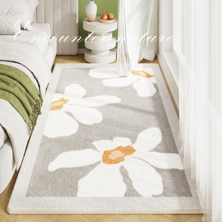 Artistic Leaf Design Area Rug Kalsten