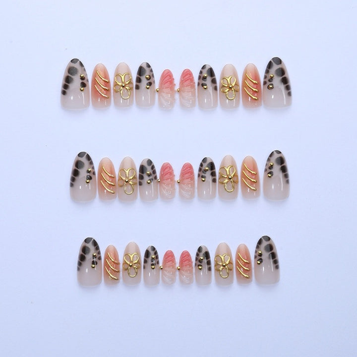 Elegant Press-On Nail Art Set Kalsten
