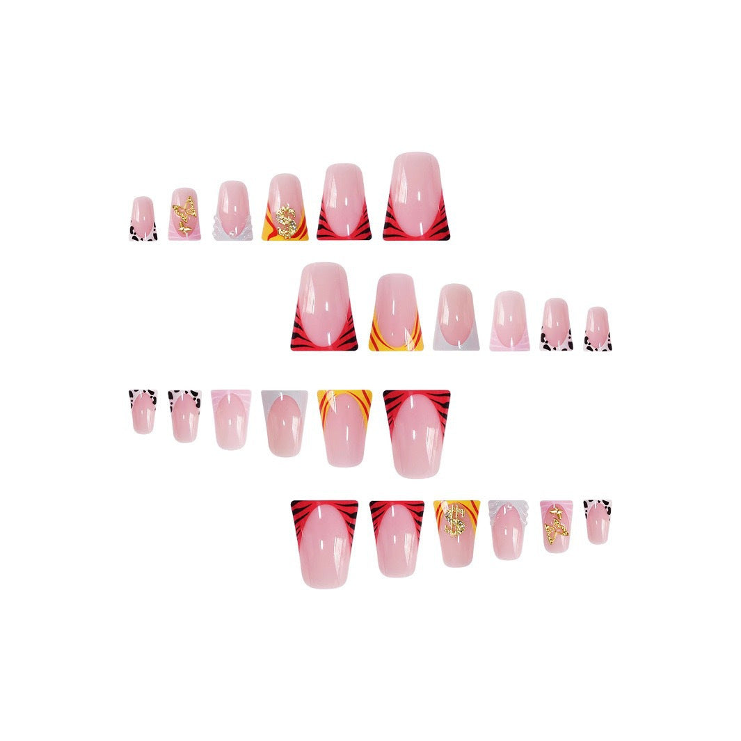 Decorative Thematic Press-On Nails Set Kalsten