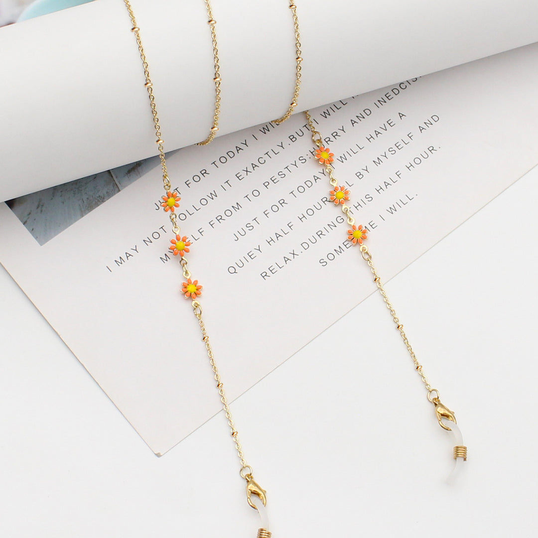 Floral Themed Eyewear Chain Kalsten