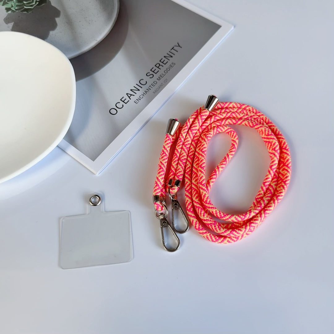 Adjustable Lanyard with Dual Clips Kalsten