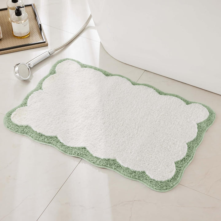 Cloud-Shaped Soft Bath Mat