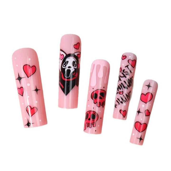 Artistic Patterned Press-On Nails Kalsten