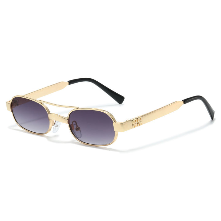 Stylish Minimalist Oval Sunglasses Kalsten