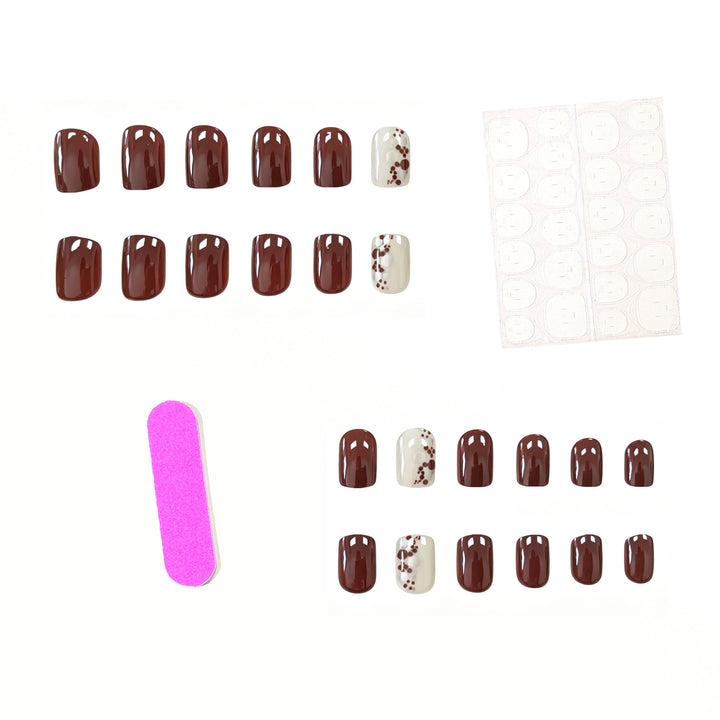 Elegant Glossy Nail Art Kalsten