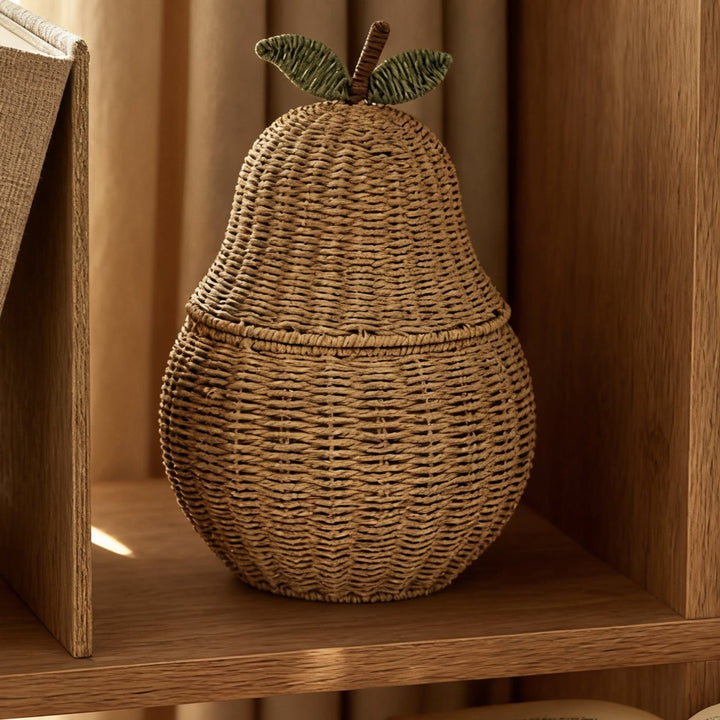 Playful storage basket in wave design Kalsten