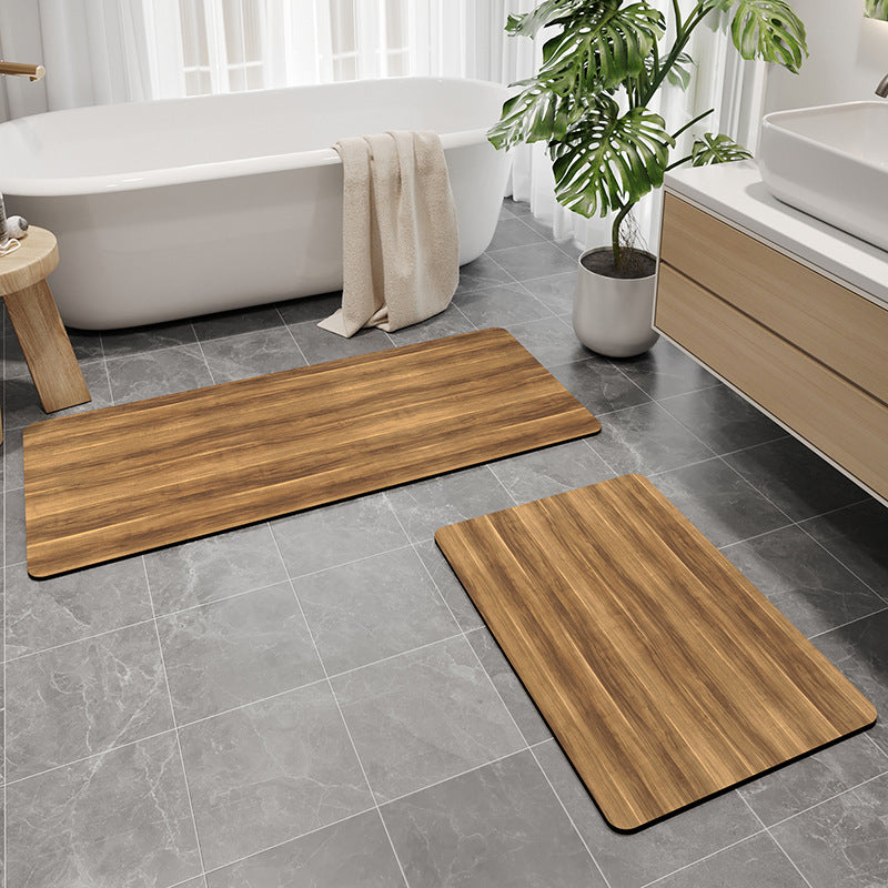 Soft Textured Bathroom Mat Set