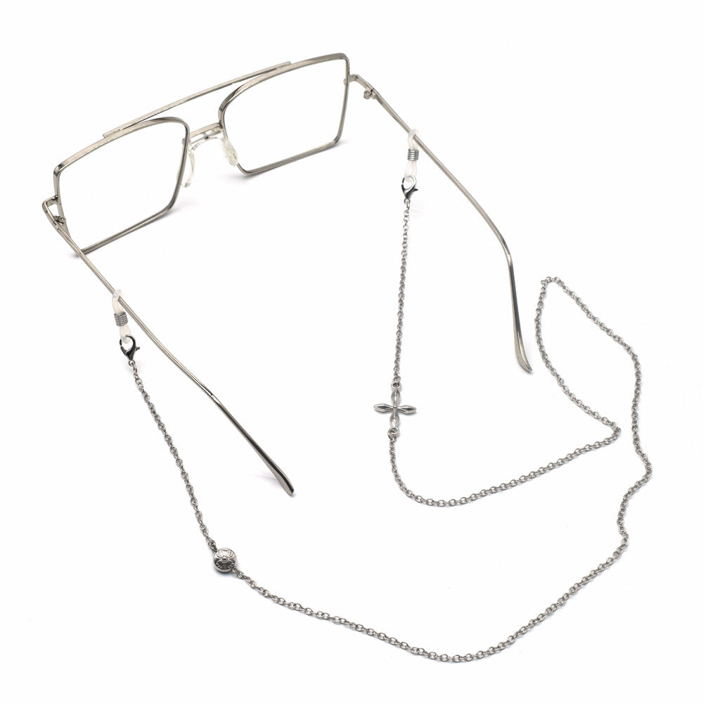 Premium Silver Layered Eyewear Chain Kalsten